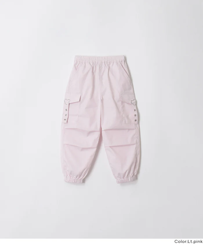 ハートバックルパラシュートパンツ キッズ メール便不可 - Image 13