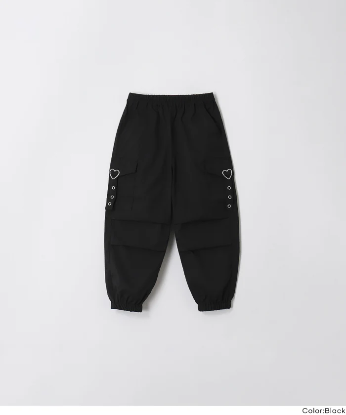 ハートバックルパラシュートパンツ キッズ メール便不可 - Image 14
