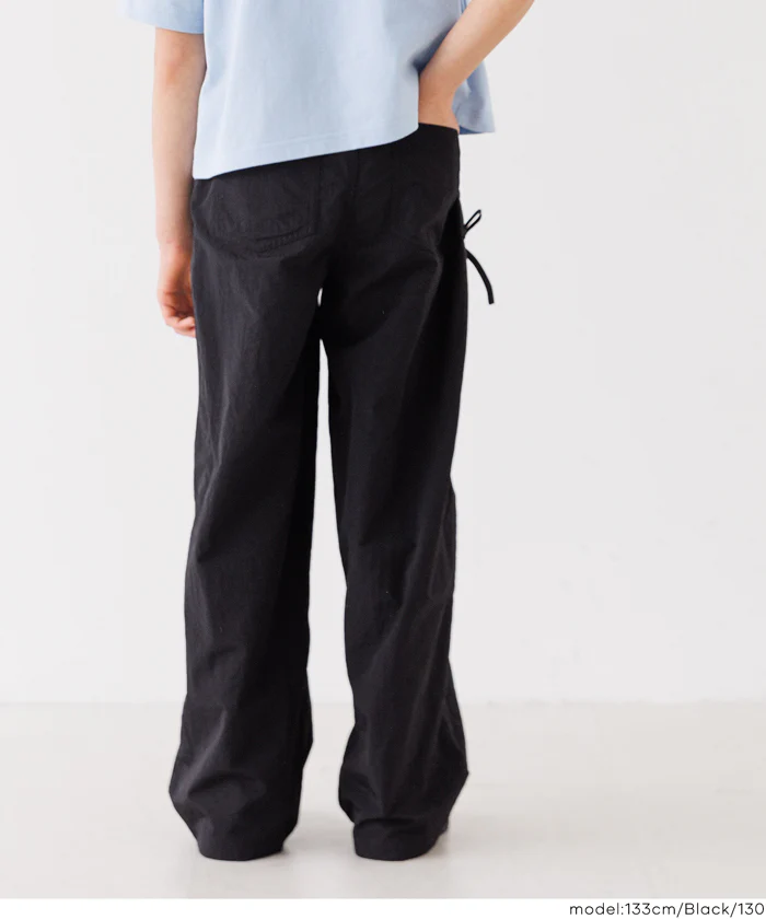 レースアップワイドパンツ キッズ メール便不可 - Image 7