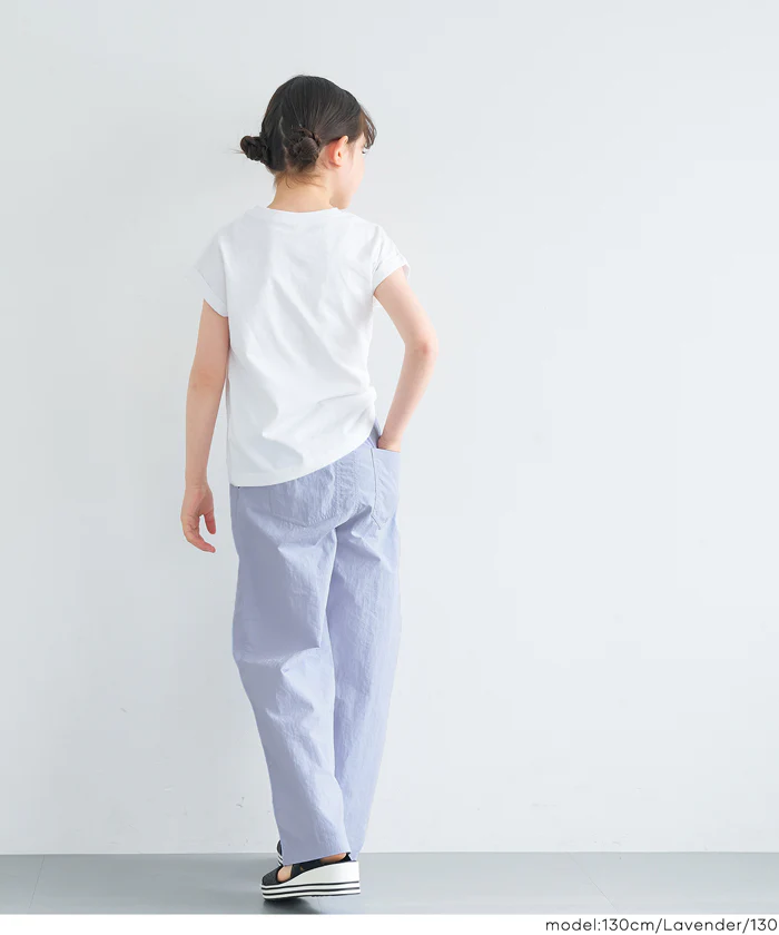 レースアップワイドパンツ キッズ メール便不可 - Image 9