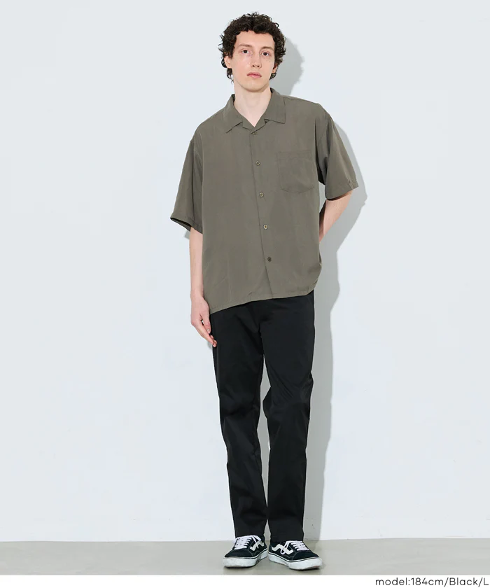 ポリエステルツイルスリムパンツ メンズ メール便不可 - Image 2