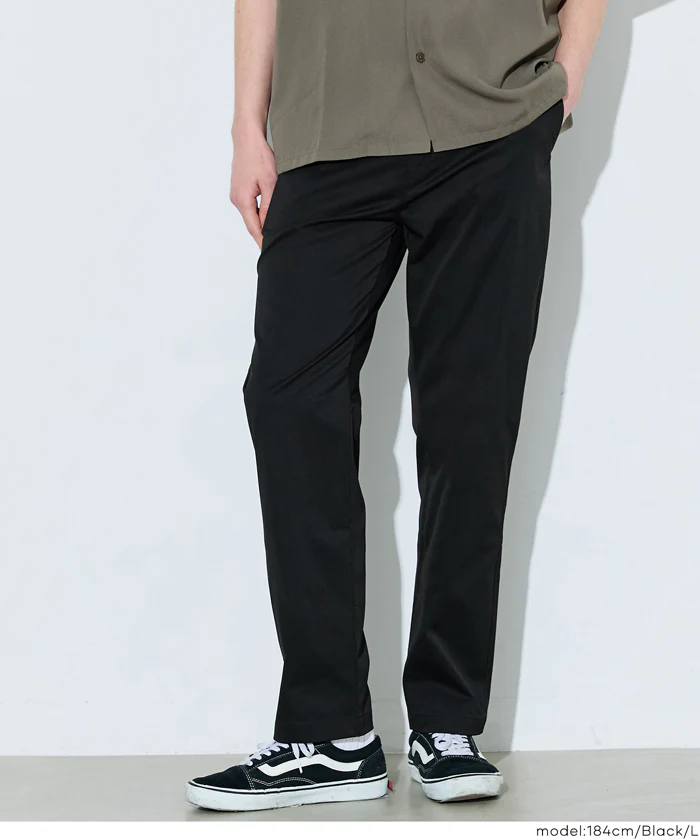 ポリエステルツイルスリムパンツ メンズ メール便不可 - Image 4