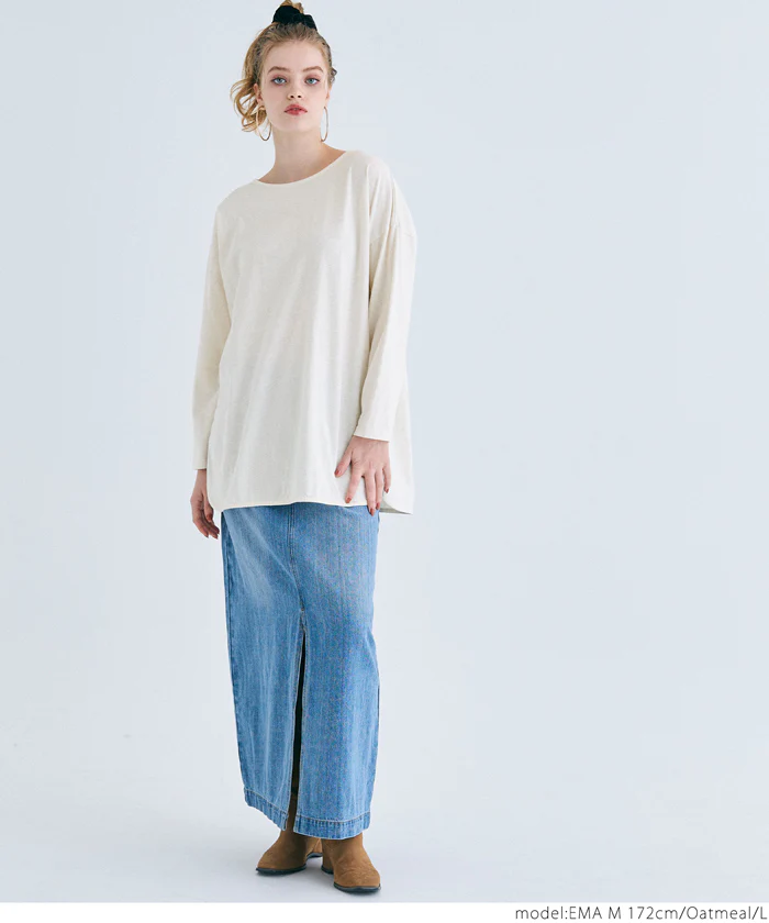 【旧仕様】レギュラーオンスコットンサイドスリットビッグTシャツ レディース メール便不可 coca コカ - Image 11