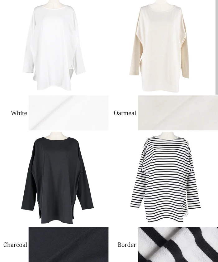 【旧仕様】レギュラーオンスコットンサイドスリットビッグTシャツ レディース メール便不可 coca コカ - Image 17