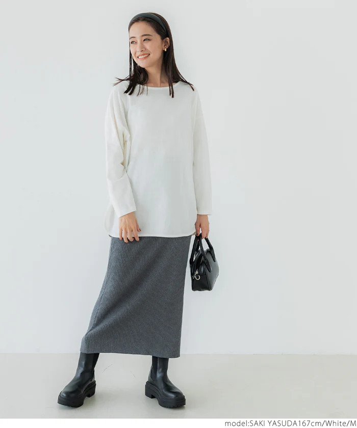【旧仕様】レギュラーオンスコットンサイドスリットビッグTシャツ レディース メール便不可 coca コカ - Image 2
