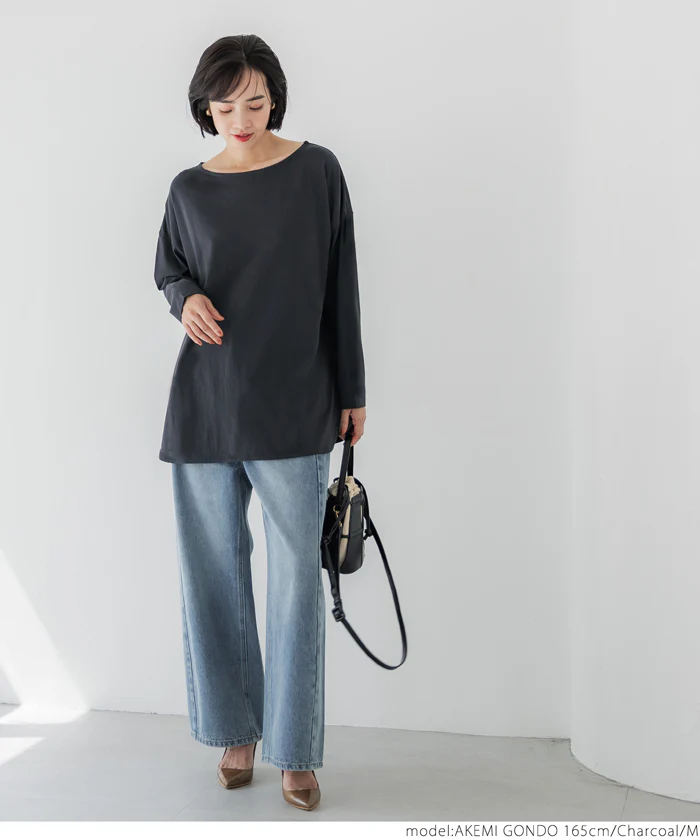 【旧仕様】レギュラーオンスコットンサイドスリットビッグTシャツ レディース メール便不可 coca コカ - Image 7