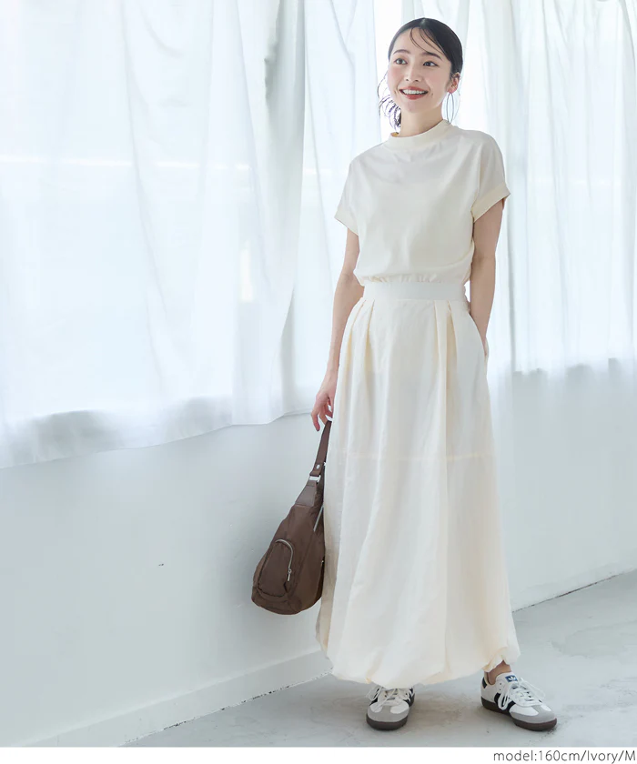 COTTON from the U.S.モックネックTシャツ レディース メール便可 - Image 14