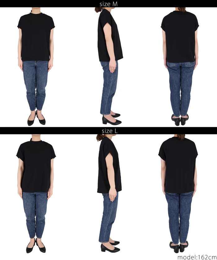COTTON from the U.S.モックネックTシャツ レディース メール便可 - Image 21