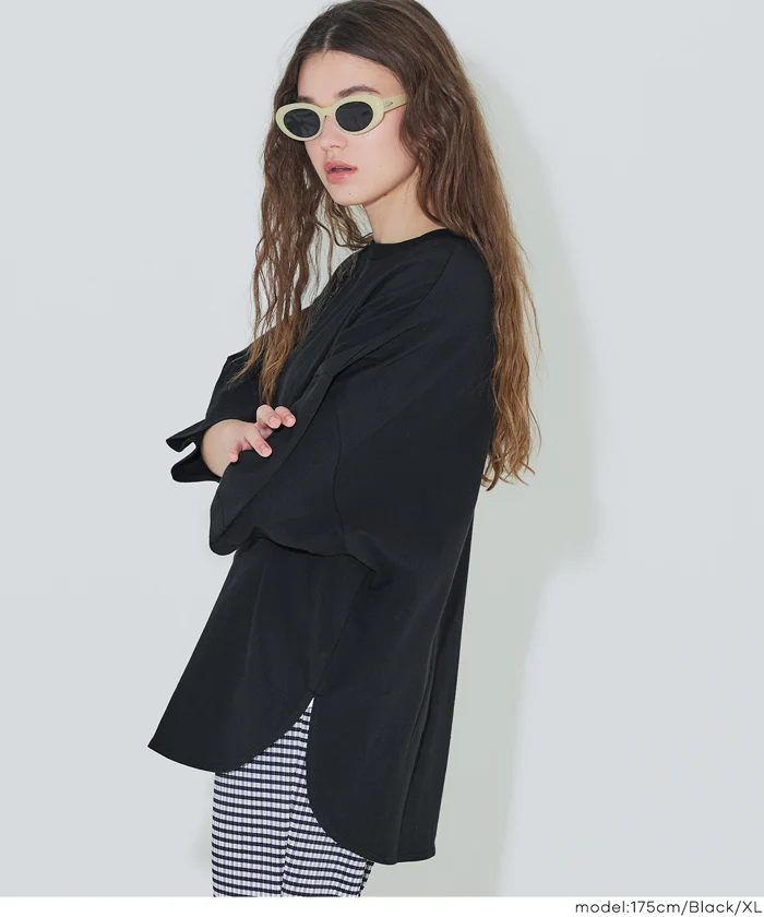 GW限定セール★ レギュラーオンス５分袖ビックTシャツ レディース メール便可 - Image 10