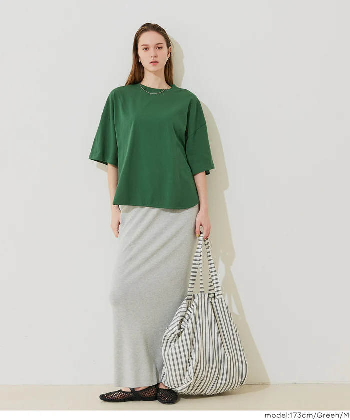 GW限定セール★ レギュラーオンス５分袖ビックTシャツ レディース メール便可 - Image 15