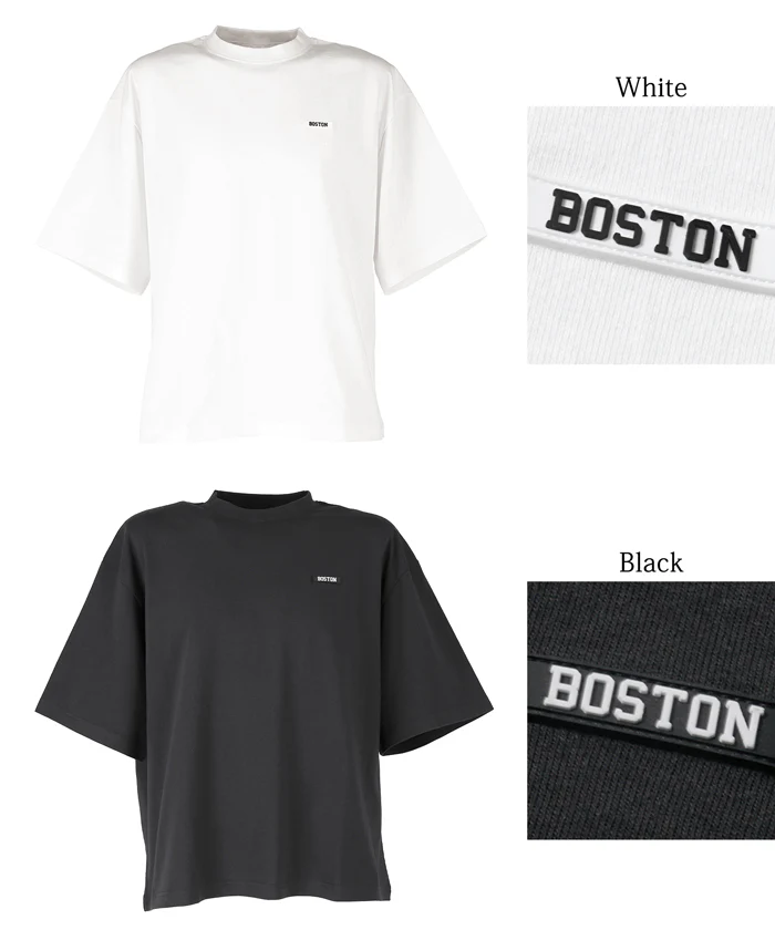 セール★1690円→990円 Tシャツ メンズ カットソー シリコンラバーワッペン ドロップショルダー ビッグシルエット ワンポイント 半袖 ロゴ メール便不可 24ss coca コカ - Image 13