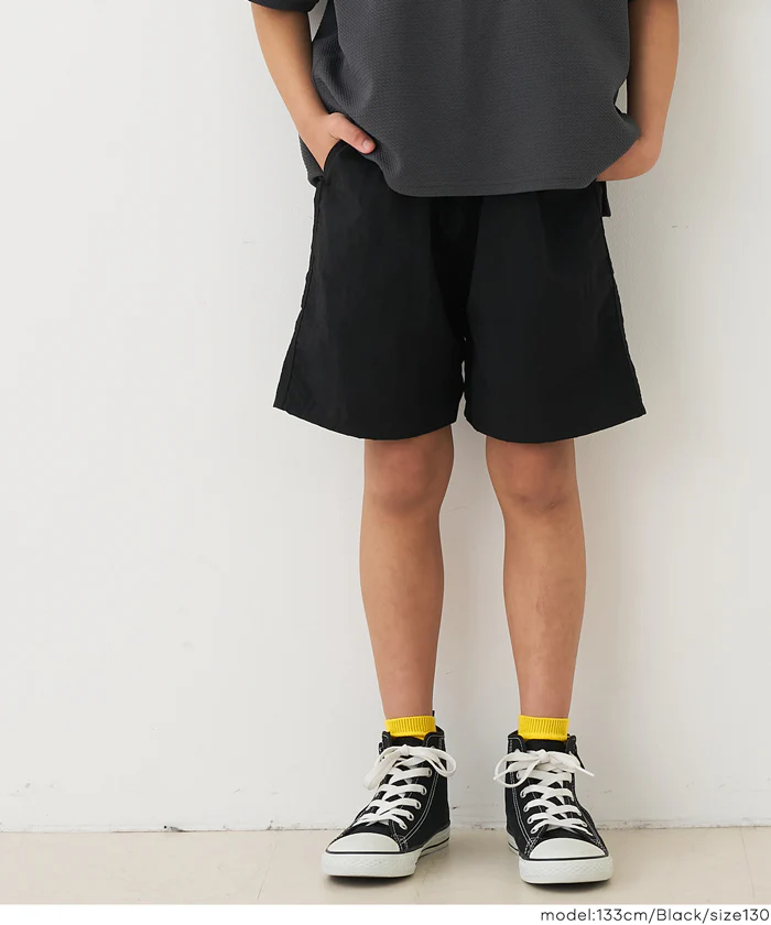 GW限定セール★ 親子お揃い撥水ワッシャーナイロンショートパンツ キッズ メール便可 - Image 11