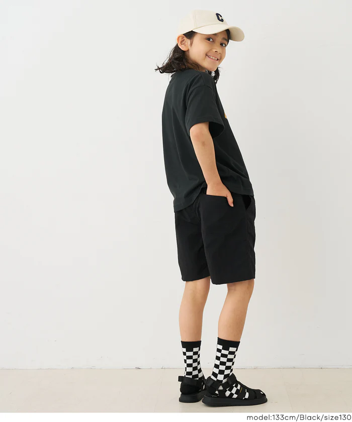 GW限定セール★ 親子お揃い撥水ワッシャーナイロンショートパンツ キッズ メール便可 - Image 12