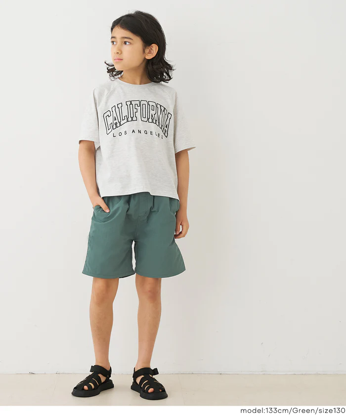 GW限定セール★ 親子お揃い撥水ワッシャーナイロンショートパンツ キッズ メール便可 - Image 15