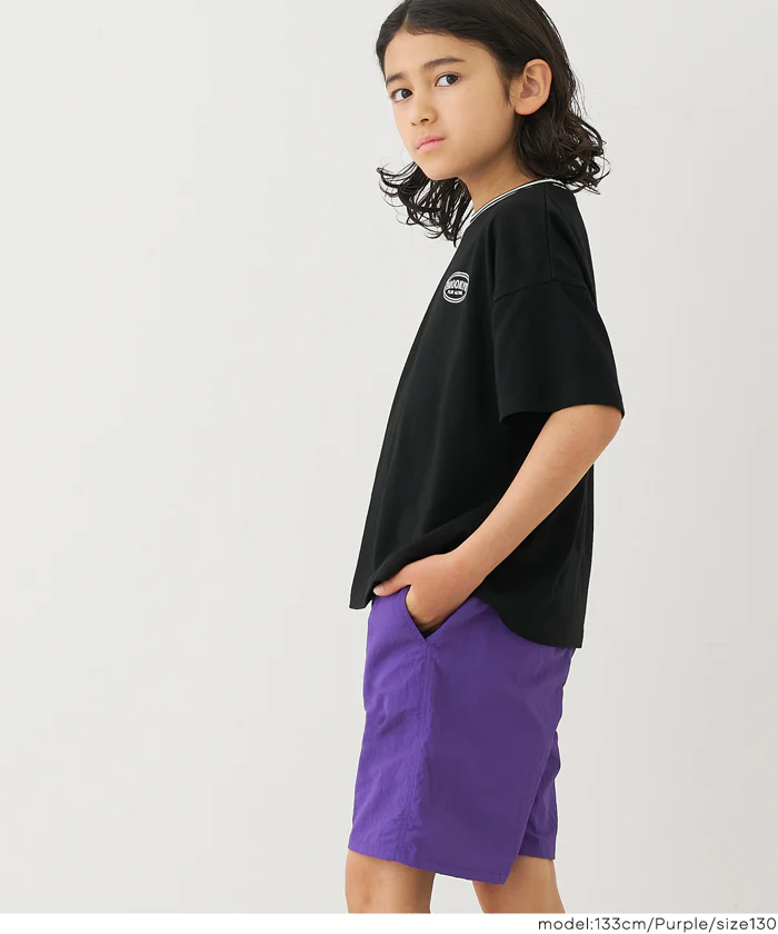 GW限定セール★ 親子お揃い撥水ワッシャーナイロンショートパンツ キッズ メール便可 - Image 20