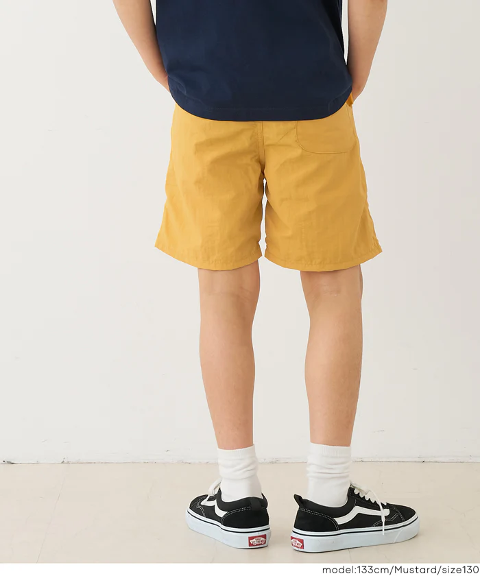 GW限定セール★ 親子お揃い撥水ワッシャーナイロンショートパンツ キッズ メール便可 - Image 6