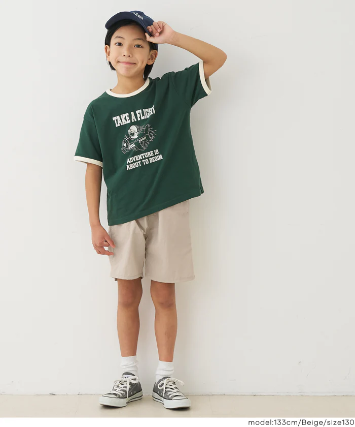 GW限定セール★ 親子お揃い撥水ワッシャーナイロンショートパンツ キッズ メール便可 - Image 7