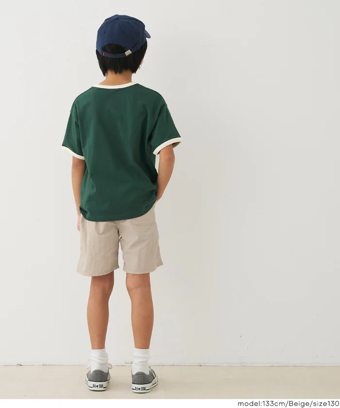 GW限定セール★ 親子お揃い撥水ワッシャーナイロンショートパンツ キッズ メール便可 - Image 9