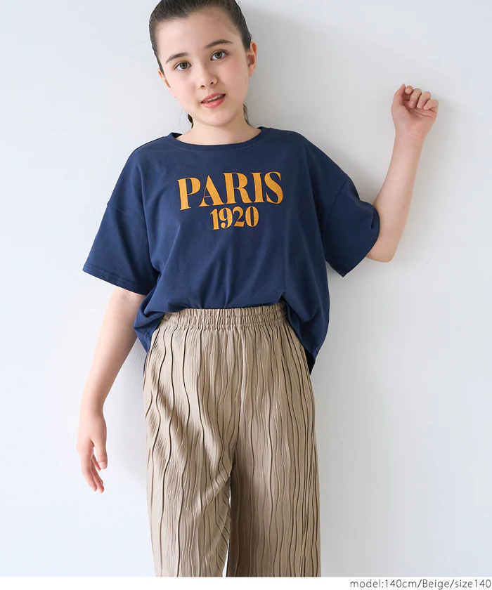 【旧カラー】親子お揃いウェーブプリーツパンツ キッズ メール便可 コカ coca - Image 7