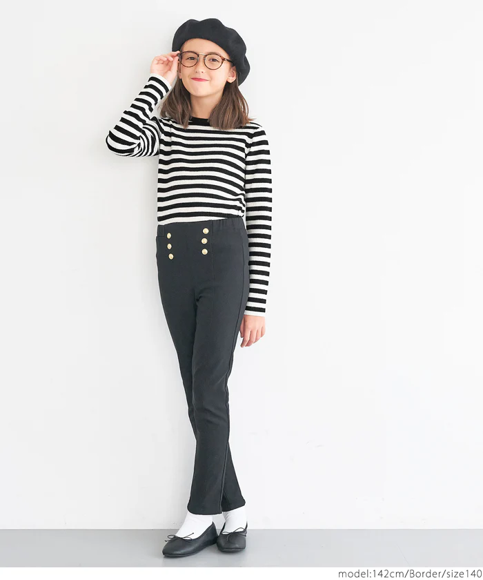 セール★1290円→550円 アンゴラタッチクルーネックニットトップス キッズ メール便可 - Image 2