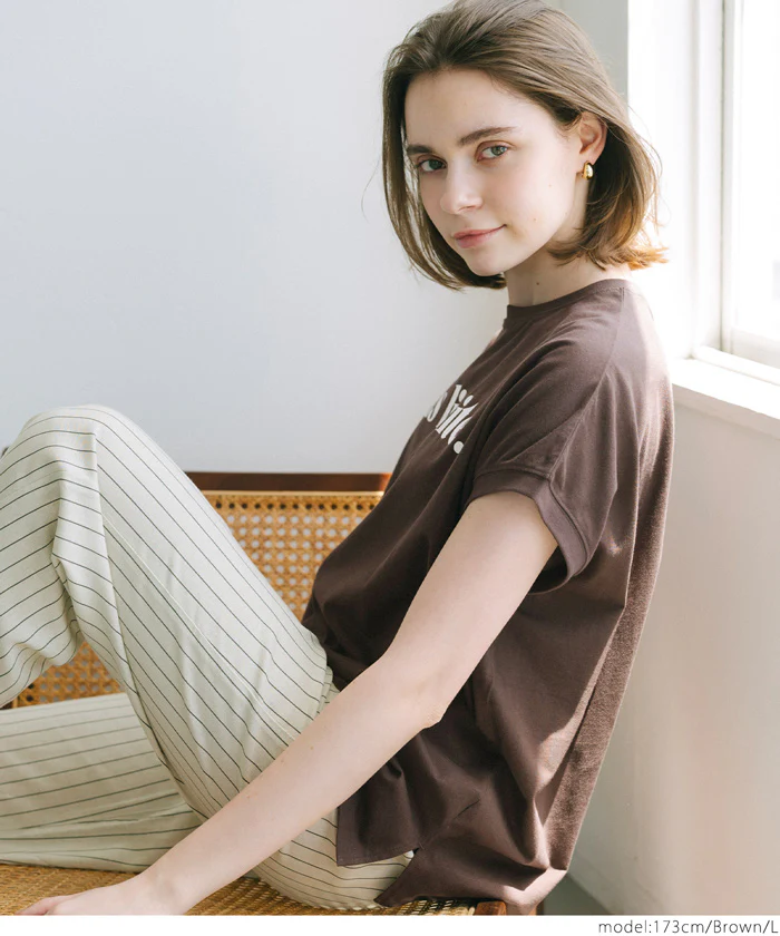 フレンチスリーブアソートTシャツ レディース メール便可 - Image 19