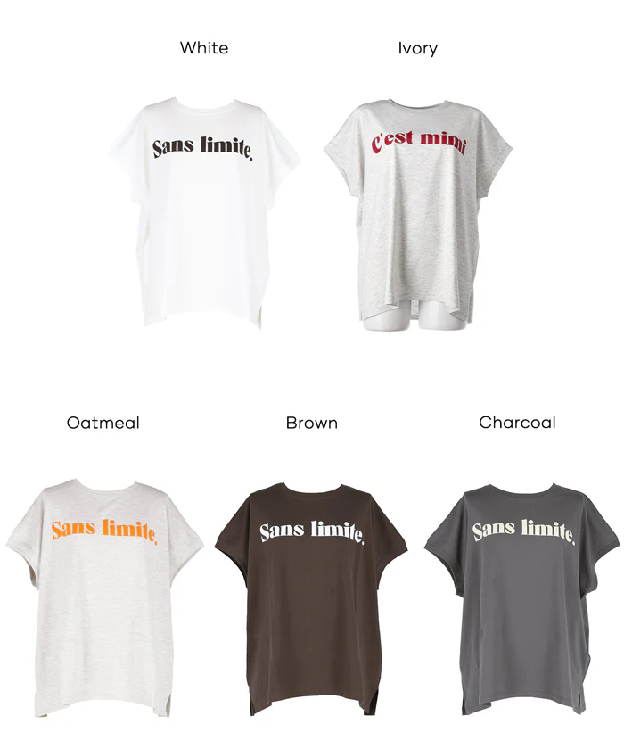 フレンチスリーブアソートTシャツ レディース メール便可 - Image 23
