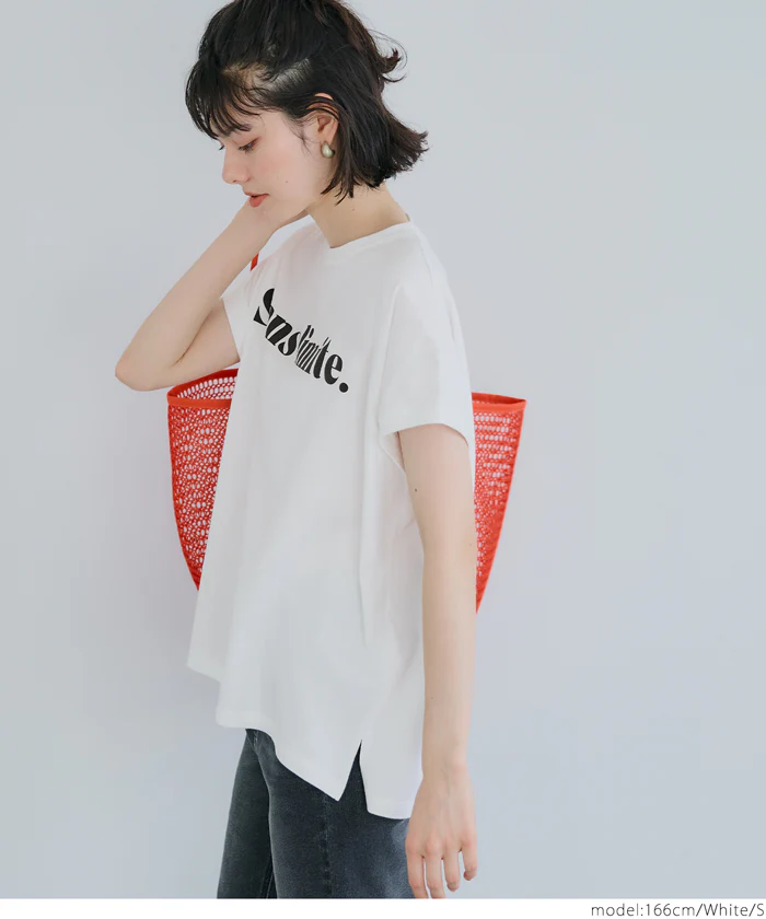 フレンチスリーブアソートTシャツ レディース メール便可 - Image 3