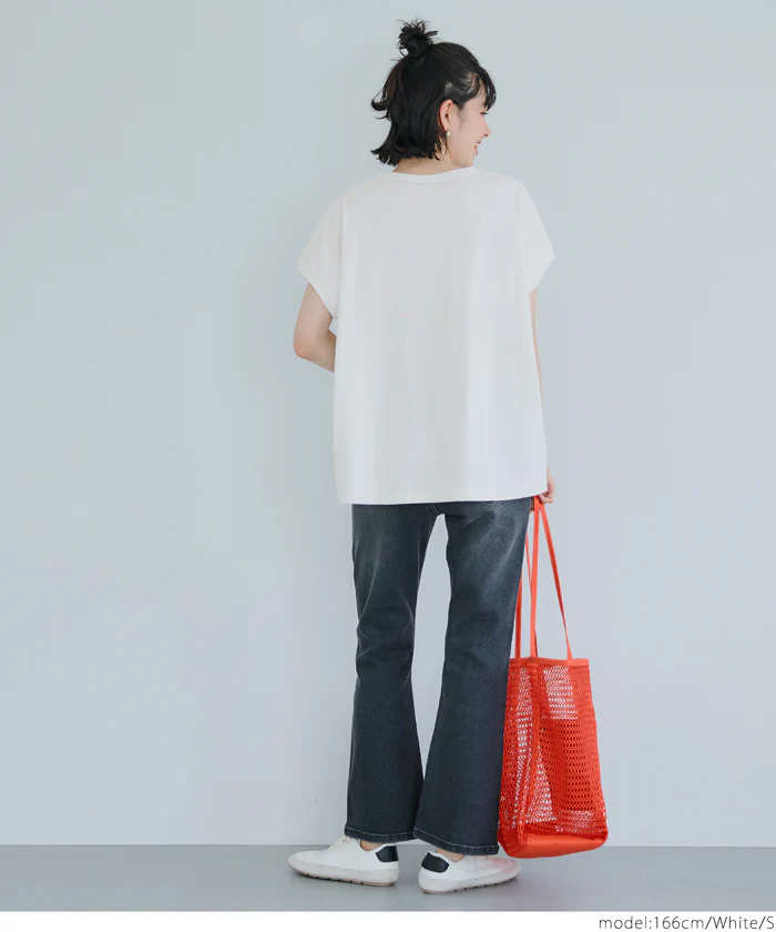 フレンチスリーブアソートTシャツ レディース メール便可 - Image 4