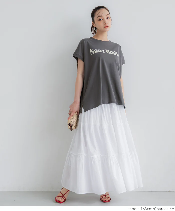 フレンチスリーブアソートTシャツ レディース メール便可 - Image 9