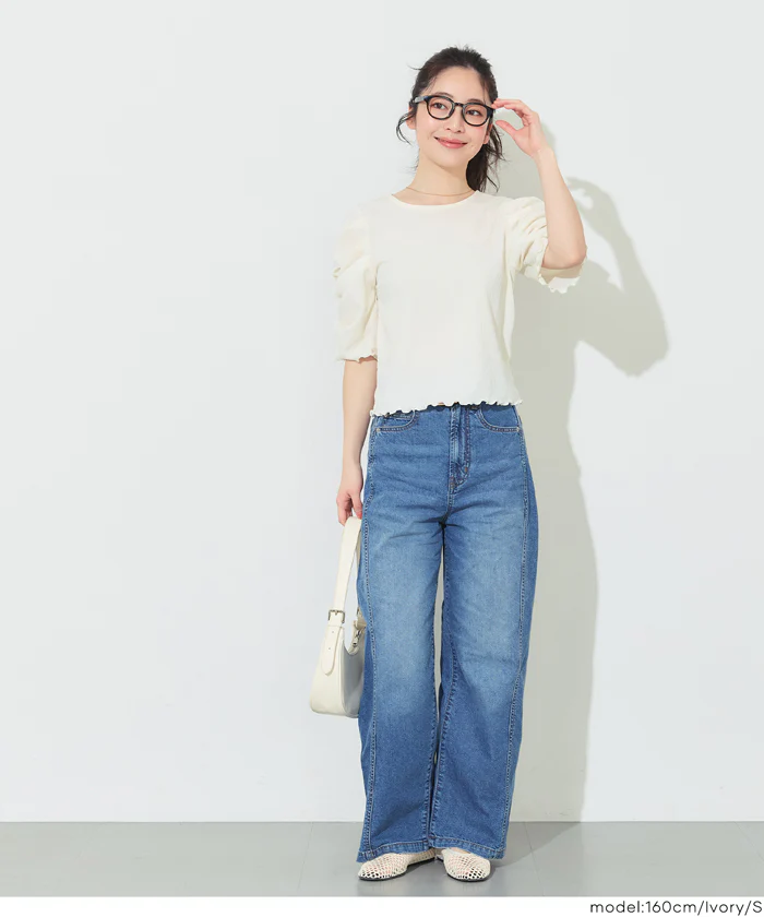 GW限定セール★ シボシャーリングトップス レディース メール便可 - Image 3