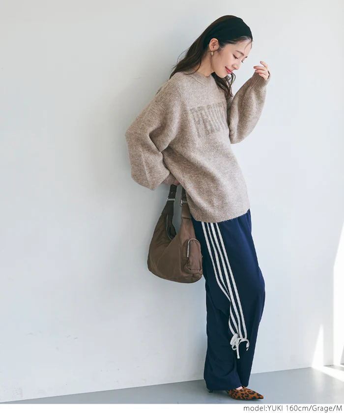 セール★2490円→990円 アソートロゴニット レディース メール便不可 - Image 11