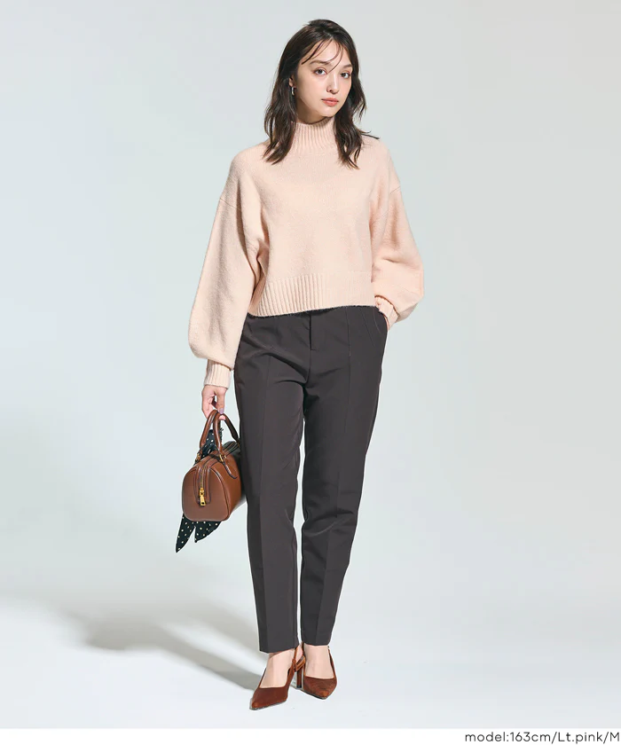 袖バルーンボトルネックニットトップス レディース メール便不可 - Image 7