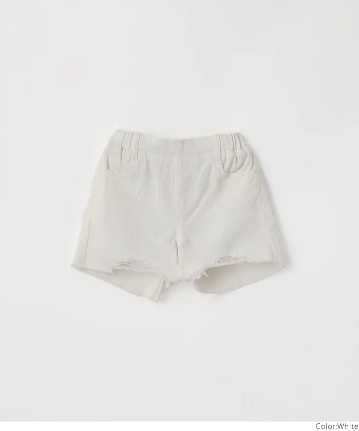 セール★1690円→990円 デニムダメージショートパンツ キッズ メール便不可 coca コカ - Image 20