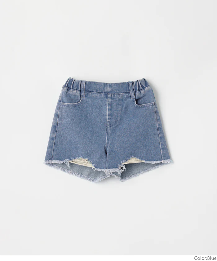 セール★1690円→990円 デニムダメージショートパンツ キッズ メール便不可 coca コカ - Image 21
