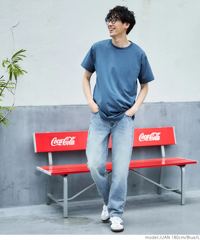 セール★990円→790円 イージーレギュラーテールTシャツ メンズ  メール便可 - Image 10