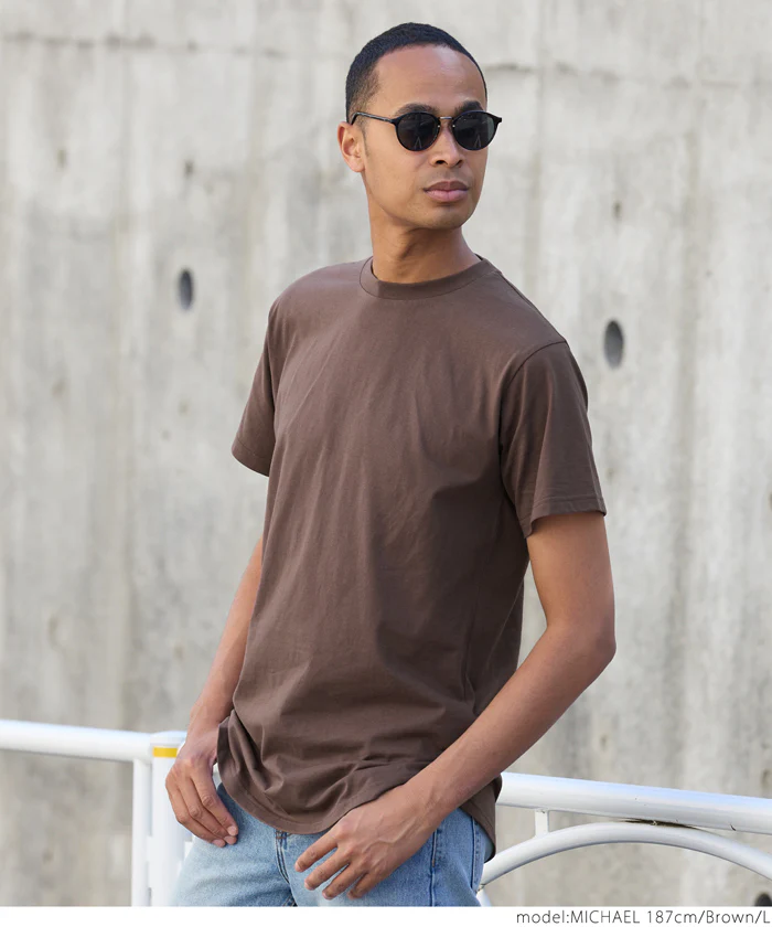 セール★990円→790円 イージーレギュラーテールTシャツ メンズ  メール便可 - Image 16