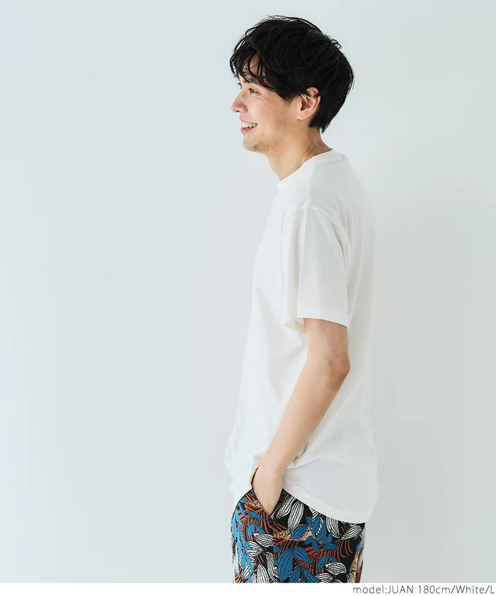 セール★990円→790円 イージーレギュラーテールTシャツ メンズ  メール便可 - Image 7
