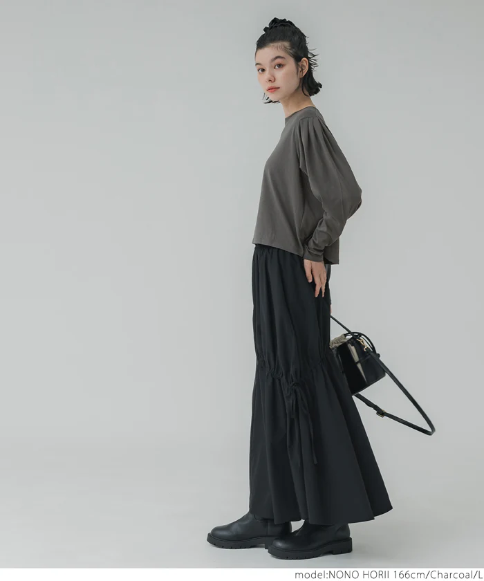 セール★1290円→550円 パフスリーブロゴTシャツ レディース メール便可 - Image 6