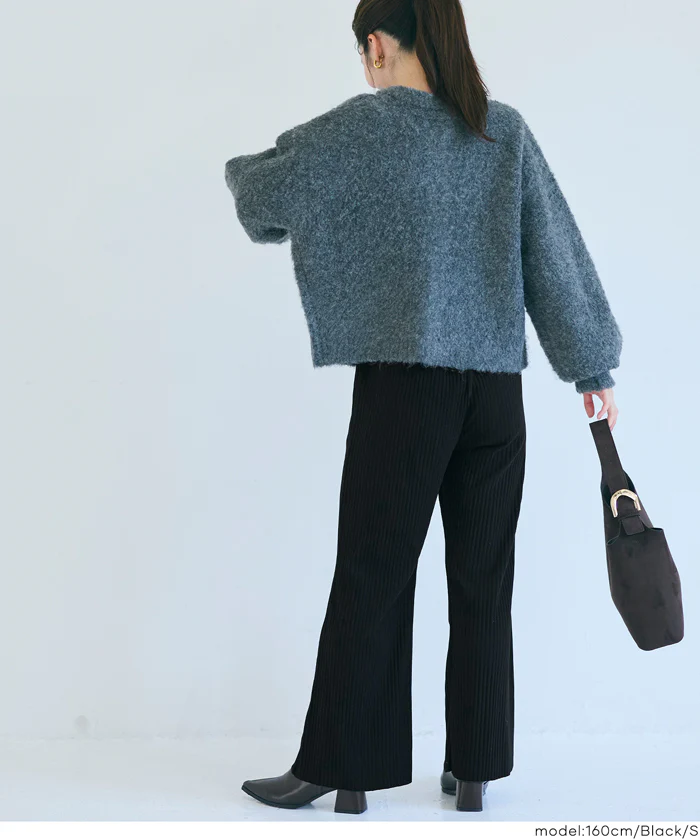 スムースリブパンツ レディース メール便不可 - Image 19
