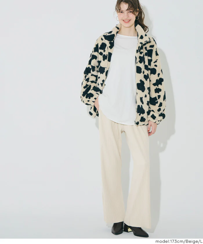 スムースリブパンツ レディース メール便不可 - Image 7