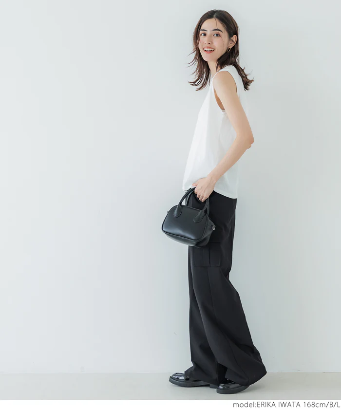 セール★990円→550円 Tシャツ レディース ノースリーブ タンクトップ 刺繍  シンプル 薄手 伸縮性 メール便可 24ss - Image 4