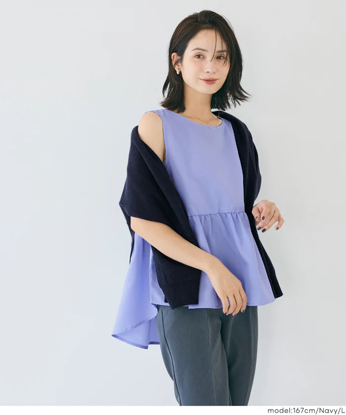 セール★3690円→2490円 2点セットハイネックニット ウォッシャブル レディース メール便不可 - Image 9