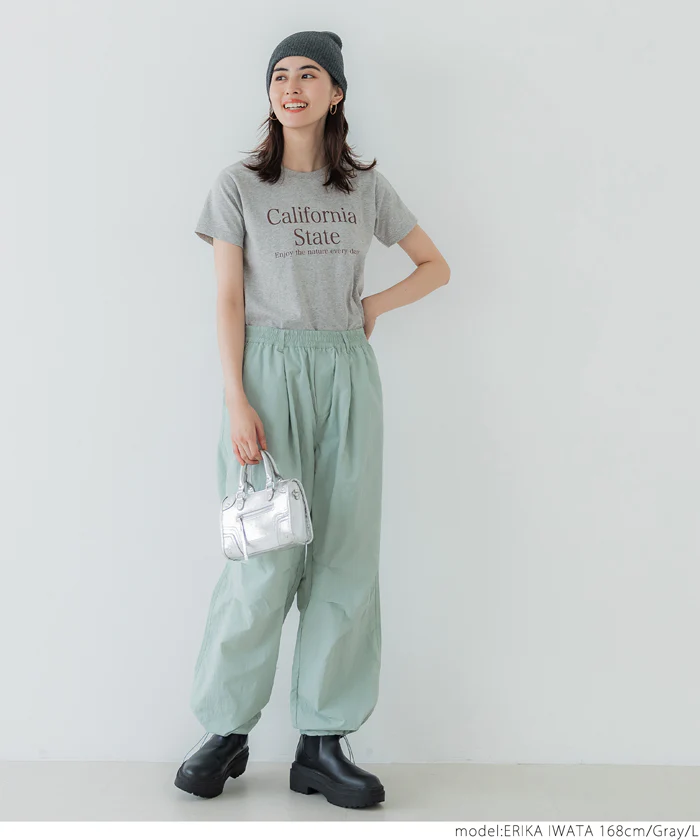 セール★990円→550円Tシャツ レディース ロゴ プリント 半袖  コンパクト シンプル メール便可 24ss - Image 14