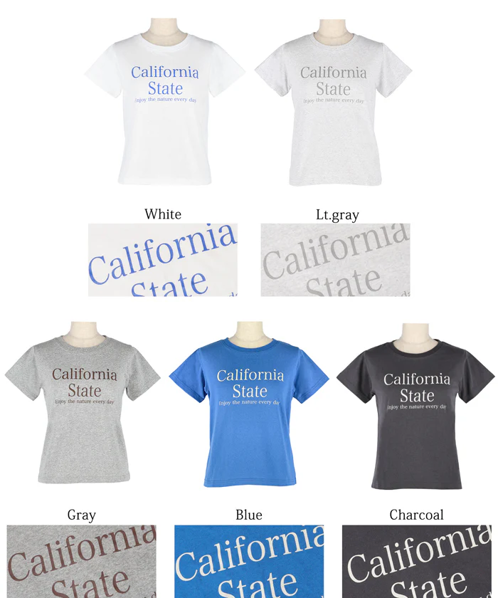 セール★990円→550円Tシャツ レディース ロゴ プリント 半袖  コンパクト シンプル メール便可 24ss - Image 19