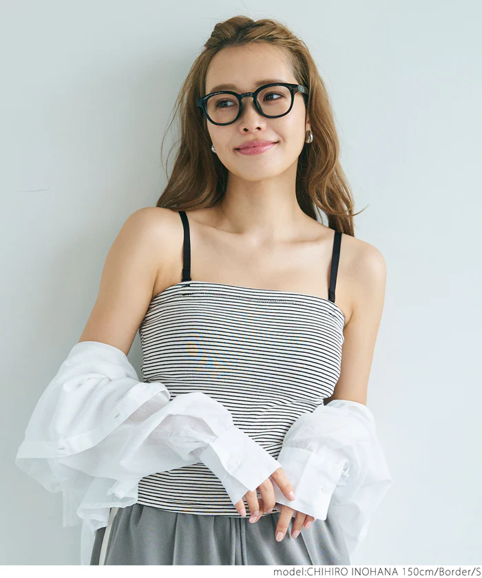 セール★1290円→990円 外で着られるブラトップス OUT BRA キャミソール レディース 2way 肩紐取り外し可 インナー 薄手 伸縮性 メール便不可 24ss - Image 16