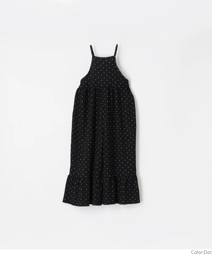 WEB限定セール ★1690円→110円シボシャーリング裾フレアオールインワン キッズ メール便不可 - Image 14