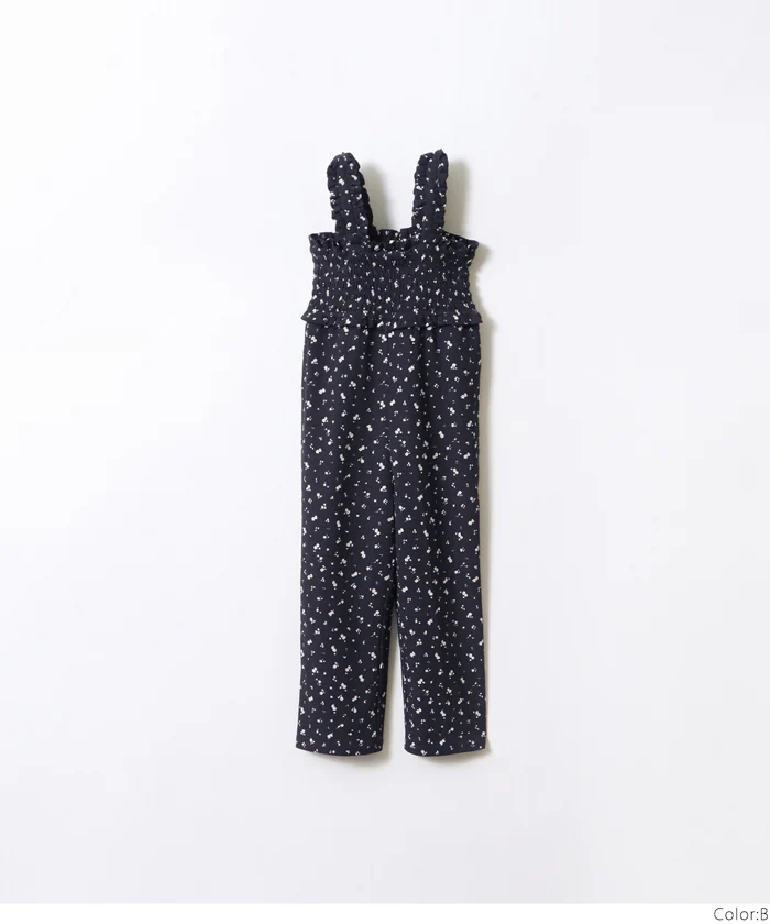 セール★2290円→990円 親子お揃いシャーリングオールインワン キッズ メール便不可 - Image 14