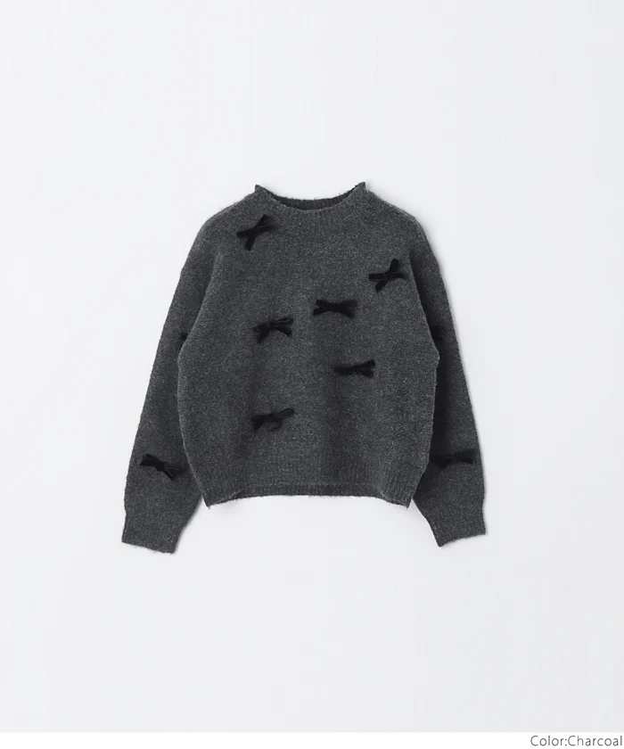 リボンニットトップス キッズ メール便不可 - Image 16