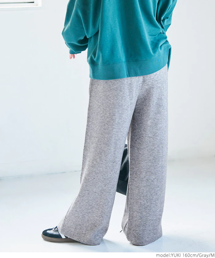 セール★2690円→990円 ニットライクワイドパンツ レディース メール便不可 - Image 11