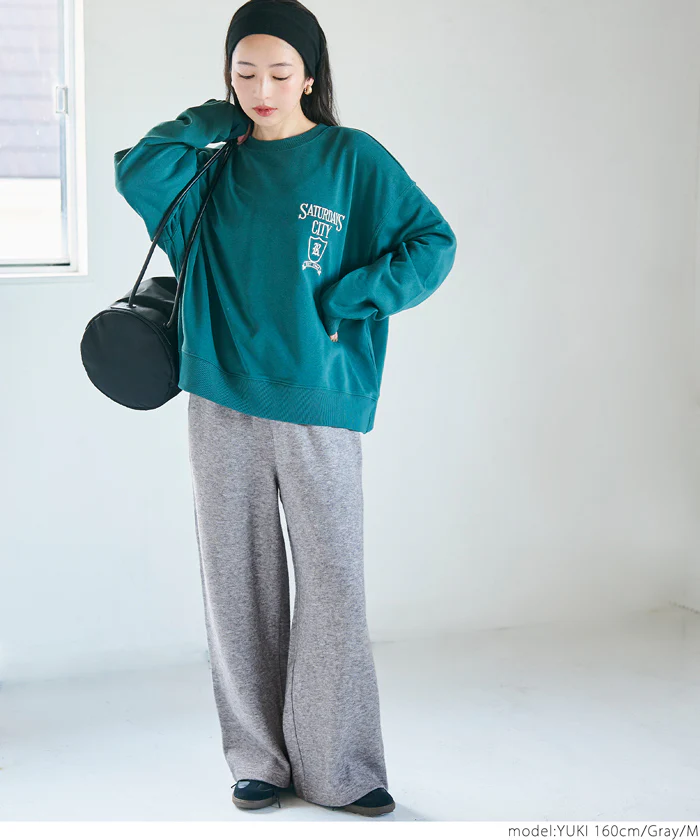 セール★2690円→990円 ニットライクワイドパンツ レディース メール便不可 - Image 12